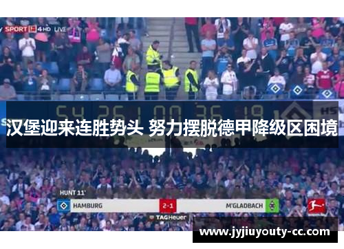汉堡迎来连胜势头 努力摆脱德甲降级区困境
